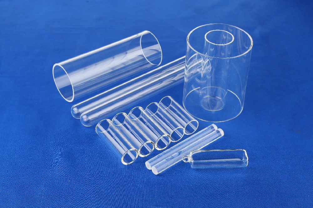 Quartz Glass Tube Fused Silica Transparent Quartz Tube Large diameter quartz tube furnace