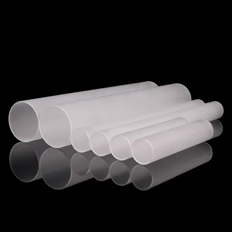 Milky White Quartz Tube Opaque Quartz Tube Silica glass tube Lighting Tube